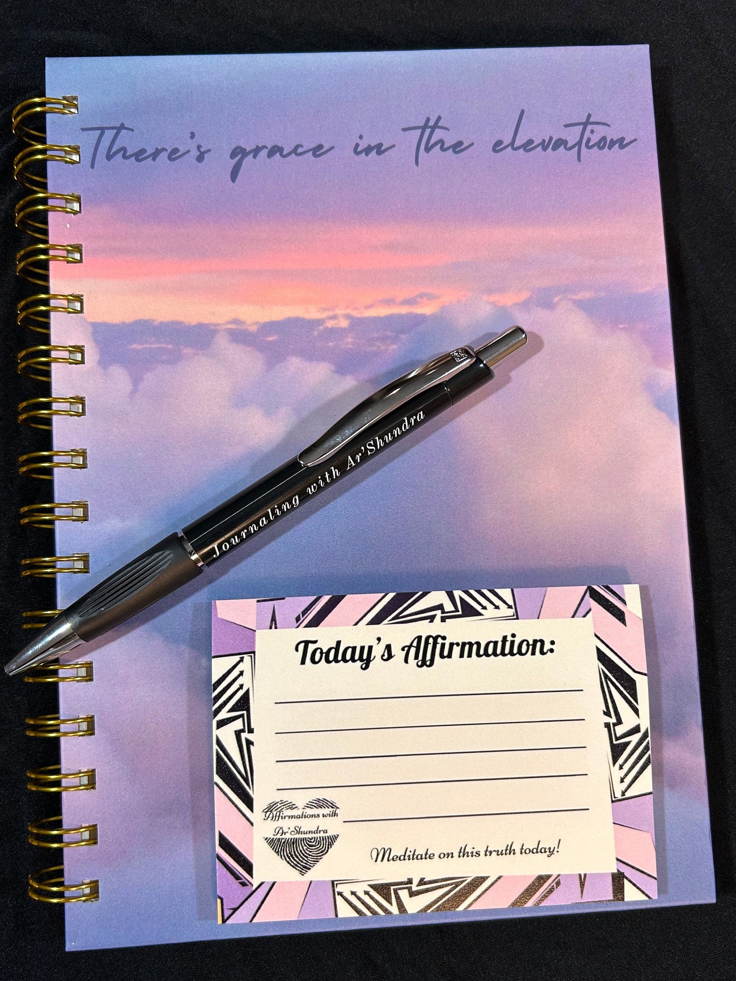 Journal + Affirmation Sticky Notes